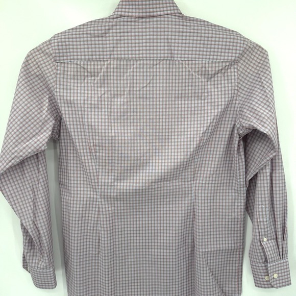 Eton Contemporary Fit Men's Multicolor Striped Large 41 Long Sleeve Button Up‎ - Picture 3 of 6